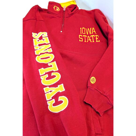 Iowa State Cyclones Emb. Donegal Bay 2XL 1/4 Pullover + Tee Embroidered x2 - Picture 12 of 13